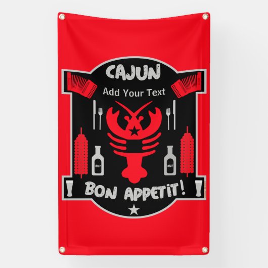 Beste Cajun-Köche Schürze Banner (Vertikal)