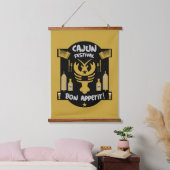 Beste Cajun-Köche Wandteppich Mit Holzrahmen (Schlafzimmer)