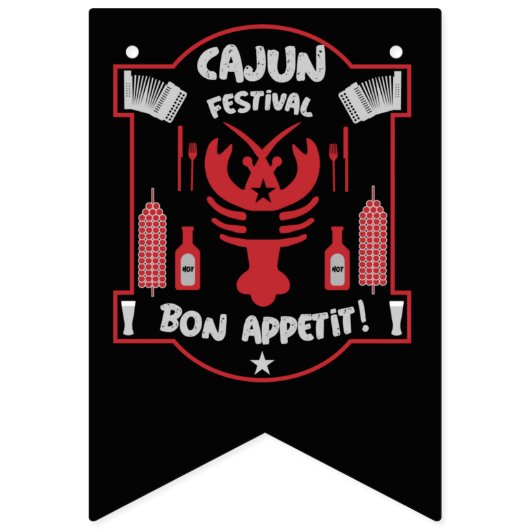 Beste Cajun-Köche Wimpelkette (Erste Fahne)
