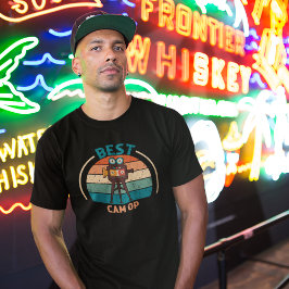 Beste Cam Op - Retro Camera Operator T-Shirt