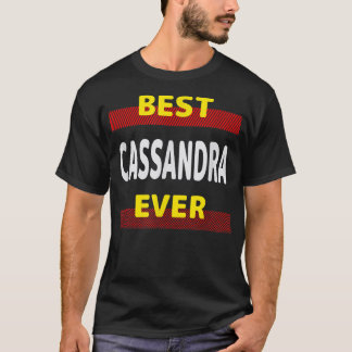 Beste Cassandra je Freunde Name Buddy Nickname Pe T-Shirt