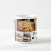 Beste Cat Mama 7 Foto Collage Tasse (Mittel)