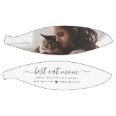 Beste Cat-Mama: Custom Mother's Day Cat Foto Basketball (Panele)