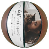 Beste Cat-Mama: Custom Mother's Day Cat Foto Basketball (Vertikal)