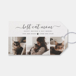 Beste Cat-Mama: Custom Mother's Day Cat Foto Geschenkanhänger