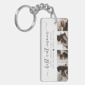 Beste Cat-Mama: Custom Mother's Day Cat Foto Schlüsselanhänger (Vorderseite links)