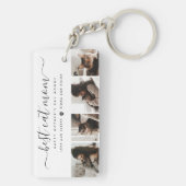 Beste Cat-Mama: Custom Mother's Day Cat Foto Schlüsselanhänger (Rückseite)