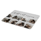 Beste Cat-Mama: Custom Mother's Day Cat Foto Schneidebrett (Ecke)