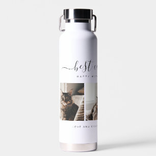 Beste Cat-Mama: Custom Mother's Day Cat Foto Trinkflasche