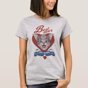 Beste Cat Mama Ever T-Shirt