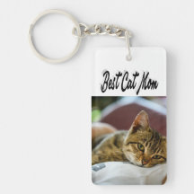 Beste Cat Mama Foto Schwarzer Text