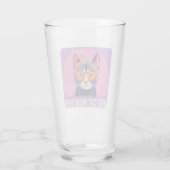 Beste Cat-Mama Glas (Rückseite)
