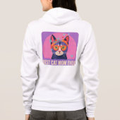 Beste Cat-Mama Hoodie (Rückseite)