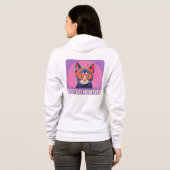Beste Cat-Mama Hoodie (Schwarz voll)