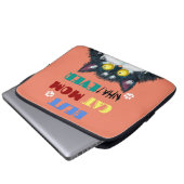 Beste Cat Mama je | Albern Cat Lovers Funny Laptopschutzhülle (Vorne Knopf)