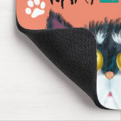 Beste Cat Mama je | Albern Cat Lovers Funny Mousepad (Ecke)