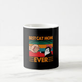 Beste Cat Mama je Bandana Kaffeetasse (Mittel)