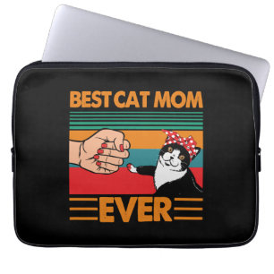 Beste Cat Mama je Bandana Laptopschutzhülle