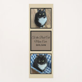 Beste Cat-Mama je benutzerdefinierte Fotos und Tex Yogamatte (Vorderseite)