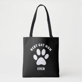 Beste Cat-Mama je benutzerdefinierter Text Persona Tasche