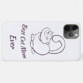 Beste Cat Mama je Case-Mate iPhone Hülle (Rückseite (Horizontal))