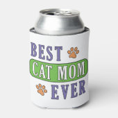 Beste Cat Mama je Dosenkühler (Kanne Vorderseite)