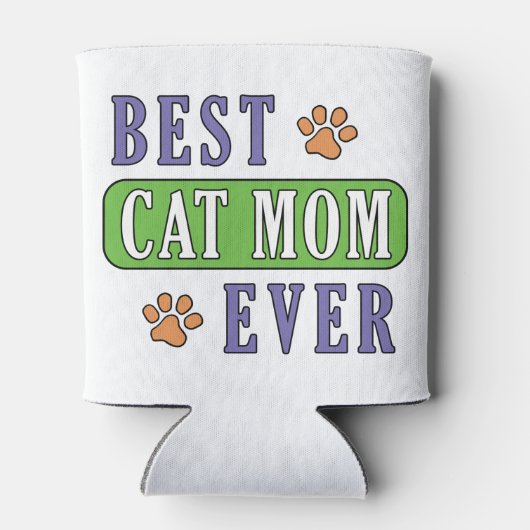 Beste Cat Mama je Dosenkühler (Rückseite)