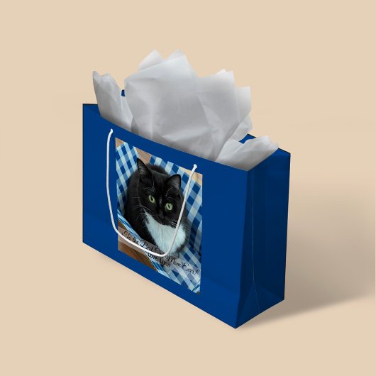 Beste Cat Mama je Foto Große Geschenktüte