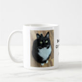 Beste Cat Mama je Foto Tasse (Links)