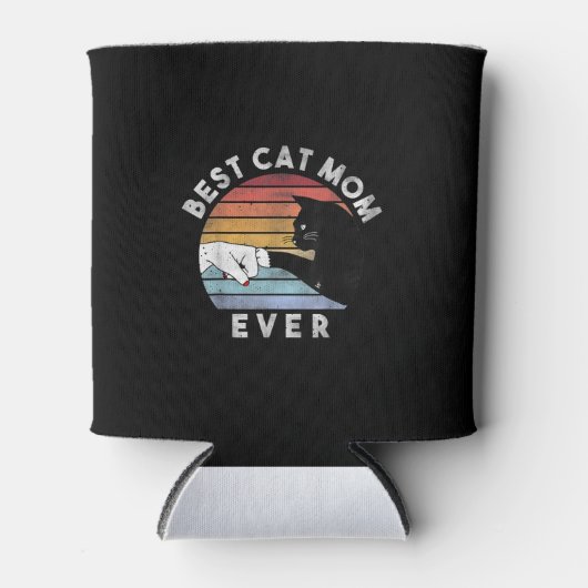 Beste Cat Mama je | Funny Cat Mama Geschenk Dosenkühler (Vorderseite)