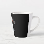 Beste Cat Mama je | Funny Cat Mama Geschenk Milchtasse (Rechts)