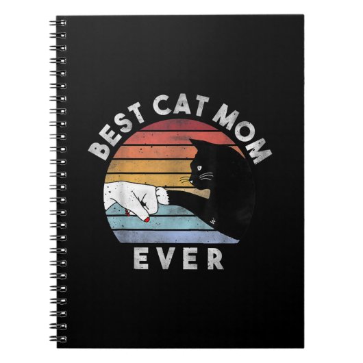 Beste Cat Mama je | Funny Cat Mama Geschenk Notizblock (Vorderseite)