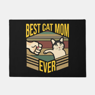 Beste Cat-Mama je Fußmatte
