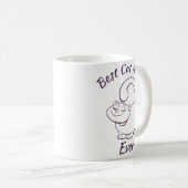 Beste Cat Mama je Kaffeetasse (VorderseiteRechts)