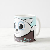 Beste Cat Mama je Kaffeetasse (VorderseiteRechts)