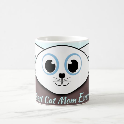 Beste Cat Mama je Kaffeetasse (Mittel)