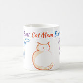 Beste Cat Mama je Kaffeetasse (Mittel)