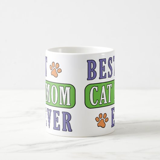 Beste Cat Mama je Kaffeetasse (Mittel)