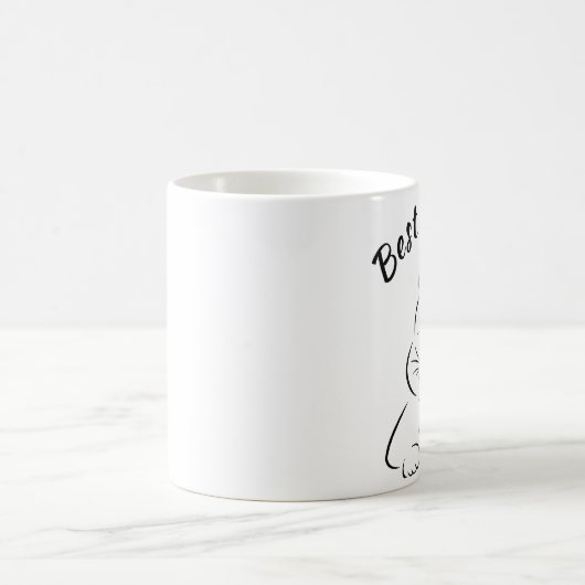 Beste Cat Mama je Kaffeetasse (Mittel)