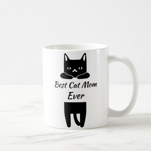 Beste Cat Mama je Kaffeetasse (Rechts)