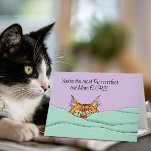 Beste Cat Mama je! Karte