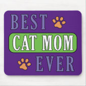 Beste Cat Mama je Mousepad (Vorne)