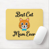 Beste Cat Mama je Mousepad (Mit Mouse)