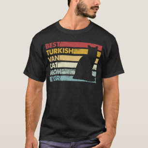 Beste Cat Mama je Mutter Türkische Van Cat T-Shirt