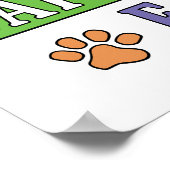 Beste Cat Mama je Poster (Ecke)