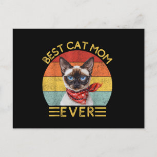 Beste Cat Mama je Postkarte