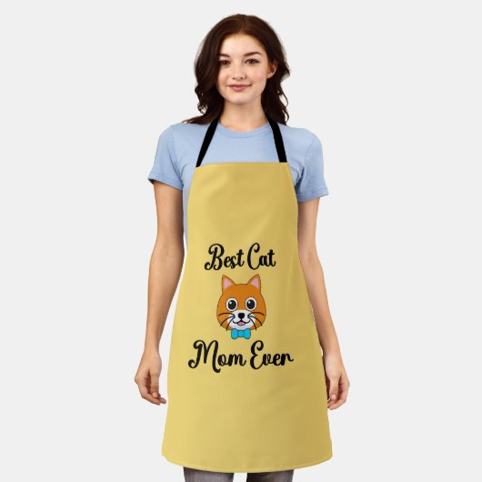 Beste Cat Mama je Schürze (Getragen)