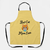 Beste Cat Mama je Schürze (Vorderseite)