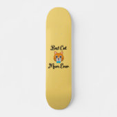 Beste Cat Mama je Skateboard (Vorne)