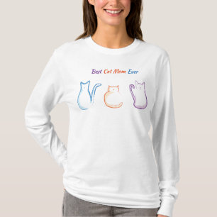 Beste Cat Mama je T-Shirt